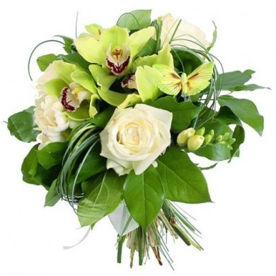 Заказать букет из орхидей и роз с доставкой по Алексину