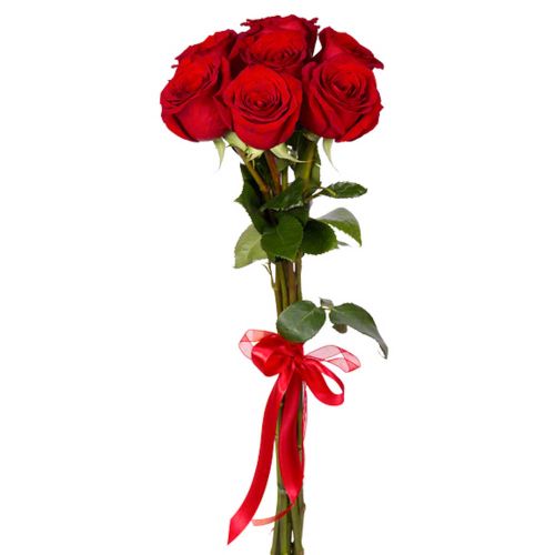 Купить 7 красных роз с доставкой по Алексину